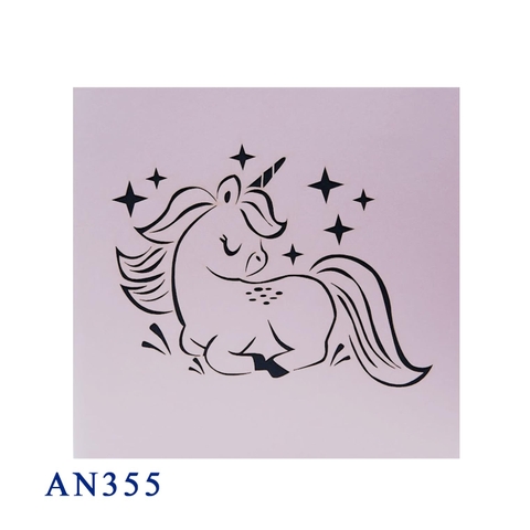 Unicorn Pop Up Card