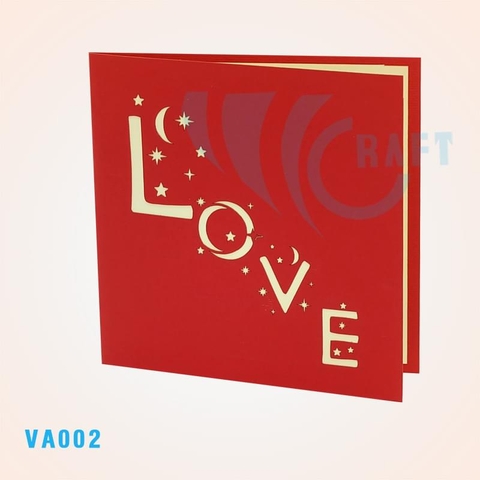 The Kiss Pop Up Card