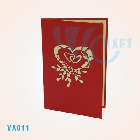 My Heart Beat For You Pop Up Card 2