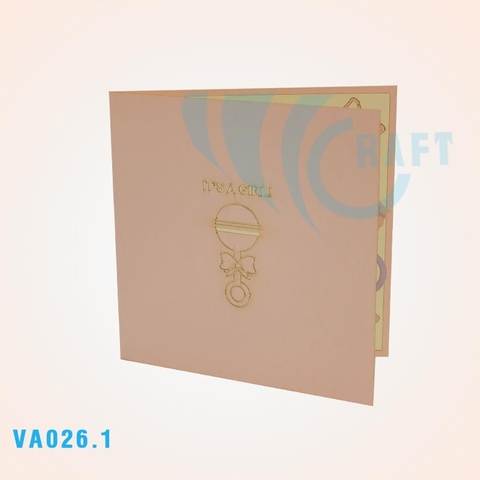 It's A Baby Pop Up Card 2