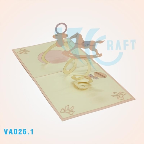 It's A Baby Pop Up Card 2