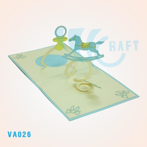 It's A Baby Pop Up Card