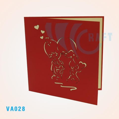 Valentine Baby Pop Up Card