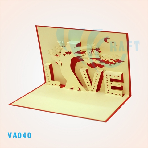 Love Tree Pop Up Card 3