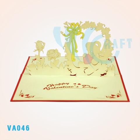 Teddy Bear Of Love Pop Up Card