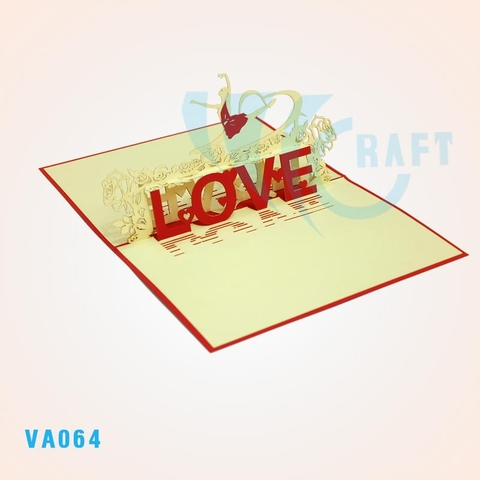 Valentine Pop Up Card 3