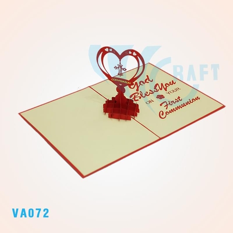 Heart 3D Pop Up Card