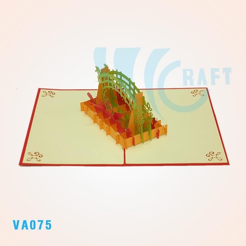 Swan Couple Pop Up Card