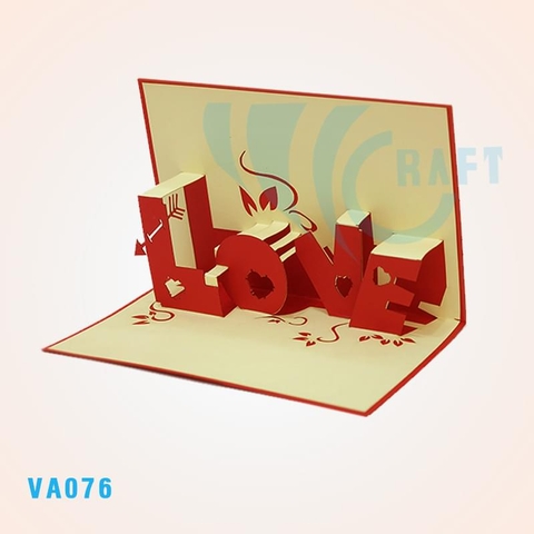 Love Card Pop Up Card