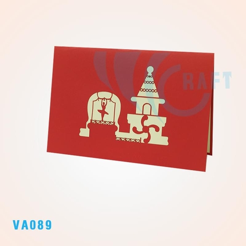 Music Box Pop Up Card