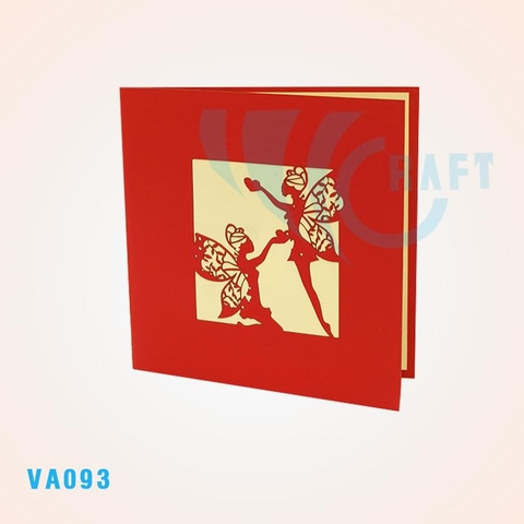 4 Love Angels Pop Up Card