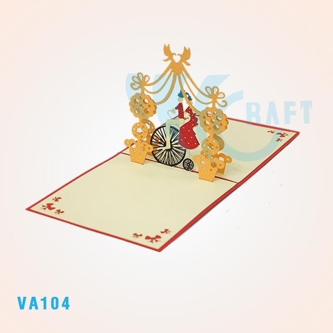 Lovely Couple Pop Up Card