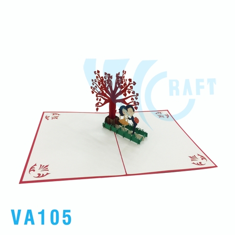 Love Tree Pop Up Card