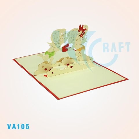 Cupid 3 Pop Up Card