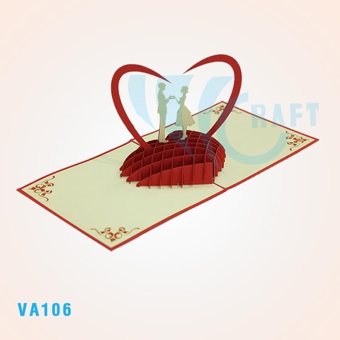 Married Couple Pop Up Card 2