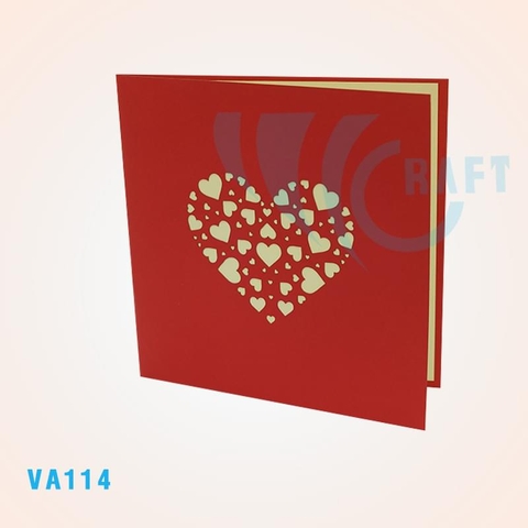 Hearts Tree Pop Up Card 2