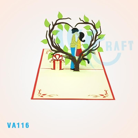 Love Tree Pop Up Card 4