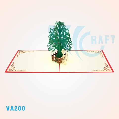 Love Tree Pop Up Card