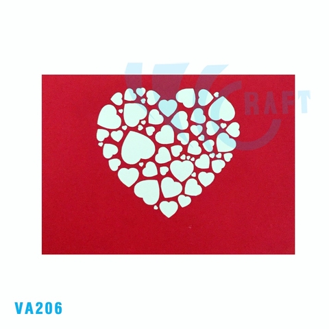 My Heart Have Wings Pop Up Card