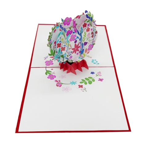 Love Heart Pop Up Card