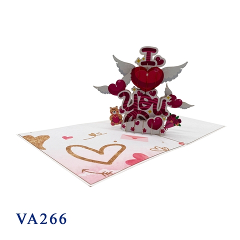I Love You Pop Up Card