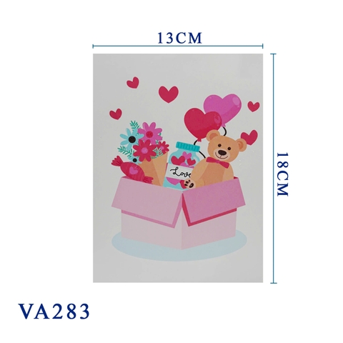 Valentine Box Gifts 3D Pop Up Card