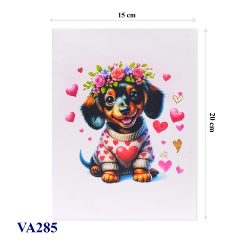 Valentine Cute Puppy 3D Pop Up Greeting Card