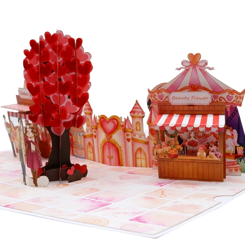 Valentines Pop Up Greeting Card