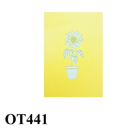 Sunflower Pop Up Card