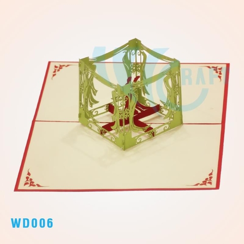 Wedding Castle Pop Up Card