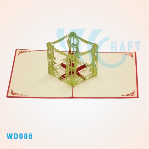 Wedding Castle Pop Up Card