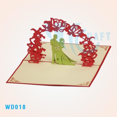 Wedding Pop Up Card