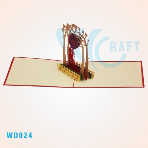 Heart Tree Pop Up Card