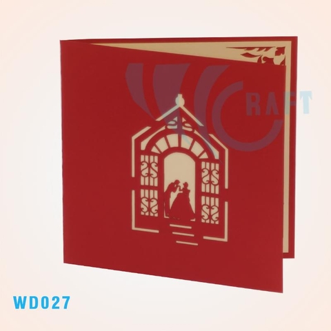 Love Castle Pop Up Card