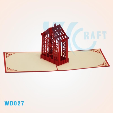 Love Castle Pop Up Card