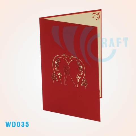 Wedding Pop Up Card