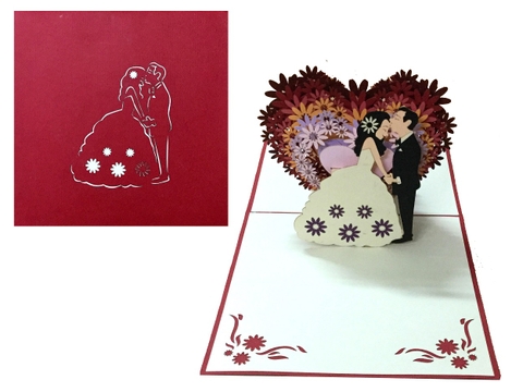 Wedding Pop Up Card