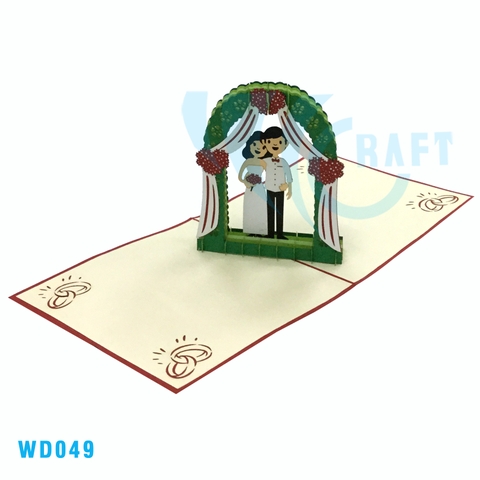 Wedding Pop Up Card