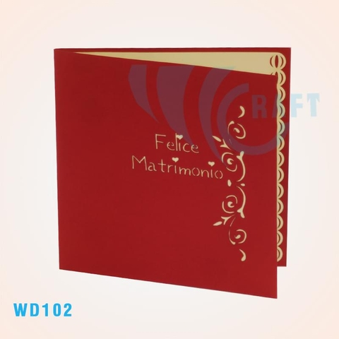 Wedding Pop Up Card