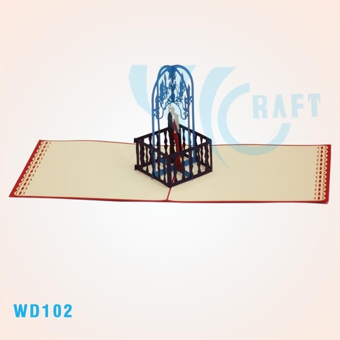 Wedding Pop Up Card