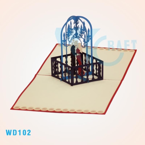 Wedding Pop Up Card