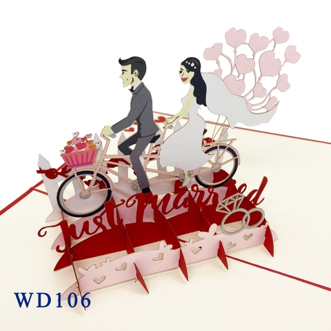 Wedding Day Pop Up Card