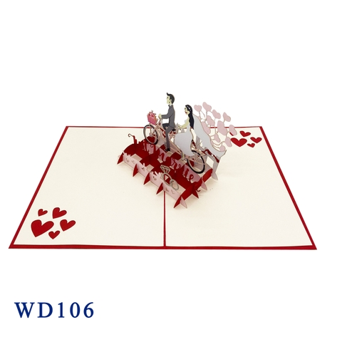 Wedding Day Pop Up Card