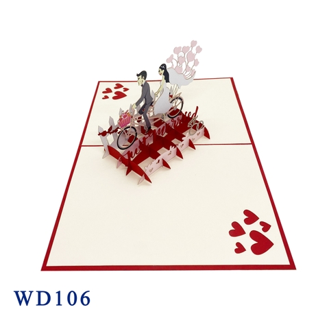 Wedding Day Pop Up Card