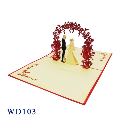 Wedding Pop Up Card
