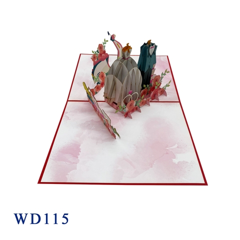 Wedding Pop Up Card