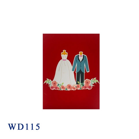 Wedding Pop Up Card