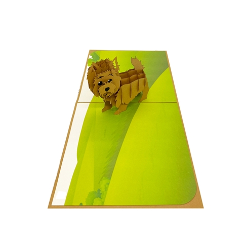 West Highland Terrier Pop Up Card