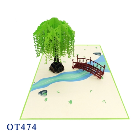 Willow Tree Pop Up Card