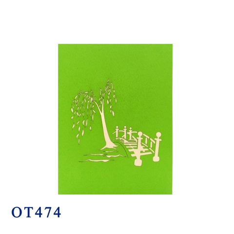 Willow Tree Pop Up Card